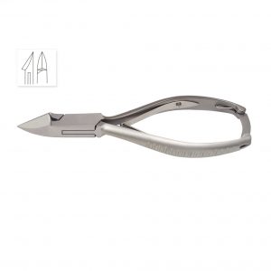 Toenail Nipper Straight Flat Jaw Double Spring Size 5.5